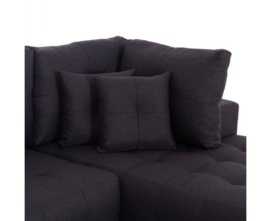 ΓΩΝΙΑΚΟΣ ΚΑΝΑΠΕΣ-ΚΡΕΒΑΤΙ ΜΕ ΑΠΟΘ.ΧΩΡΟ TRENDSTON HM3302.01R ΓΚΡΙ ΥΦΑΣΜΑ 298x177x95Υεκ - ΚΑΝΑΠΕΔΕΣ-ΣΑΛΟΝΙΑ στο Milonadakis.gr