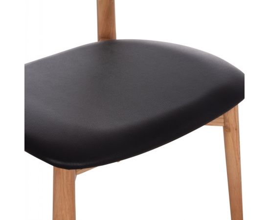 KΑΡΕΚΛΑ ΤΡΑΠΕΖΑΡΙΑΣ SEKAN HM18245.04 RUBBERWOOD-ΜΑΥΡΟ PU 60x54x72Υεκ - ΚΑΡΕΚΛΕΣ - ΠΟΛΥΘΡΟΝΕΣ ΕΣ. στο Milonadakis.gr