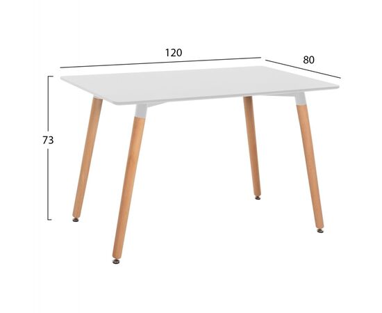 ΣΕΤ ΤΡΑΠΕΖΑΡΙΑΣ 5ΤΜΧ MINIMAL HM21172 MDF TOP ΣΕ ΛΕΥΚΟ-ΣΚΕΛΕΤΟΣ ΣΕ ΦΥΣΙΚΟ ΞΥΛΟΥ - ΤΡΑΠΕΖΑΡΙΕΣ στο Milonadakis.gr