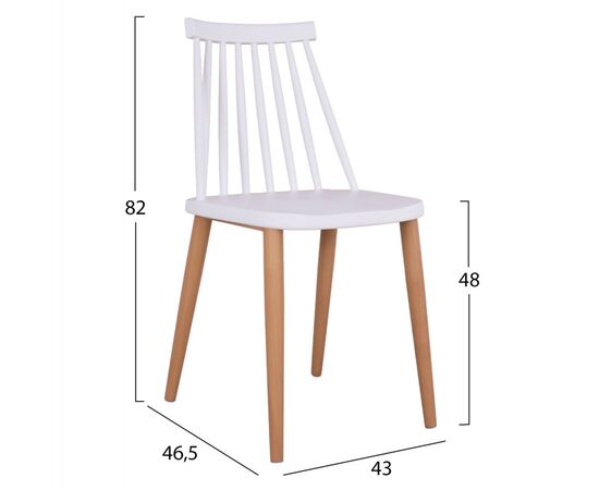 ΣΕΤ ΤΡΑΠΕΖΑΡΙΑΣ 5ΤΜΧ MINIMAL HM21172 MDF TOP ΣΕ ΛΕΥΚΟ-ΣΚΕΛΕΤΟΣ ΣΕ ΦΥΣΙΚΟ ΞΥΛΟΥ - ΤΡΑΠΕΖΑΡΙΕΣ στο Milonadakis.gr