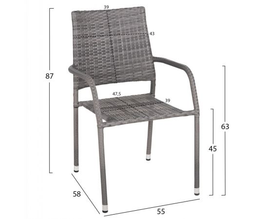 ΣΕΤ ΤΡΑΠΕΖΑΡΙΑΣ MORNER HM21195 ΤΡΑΠΕΖΙ ΜΕ 4 ΠΟΛΥΘΡΟΝΕΣ--ΓΚΡΙ - ΣΕΤ ΤΡΑΠΕΖΑΡΙΕΣ στο Milonadakis.gr