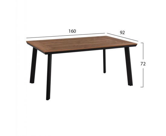ΣΕΤ ΤΡΑΠΕΖΑΡΙΑΣ TABER HM21198 ΤΡΑΠΕΖΙ & 6 ΠΟΛΥΘΡΟΝΕΣ-ΑΛΟΥΜΙΝΙΟ & POLYWOOD-ΑΝΘΡΑΚΙ - ΣΕΤ ΤΡΑΠΕΖΑΡΙΕΣ στο Milonadakis.gr