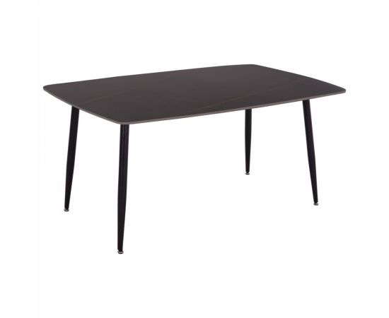 ΤΡΑΠΕΖΙ RAVEN HM18150.02 ΚΕΡΑΜΙΚΟ TOP ΜΕ ΟΨΗ ΜΑΥΡΟ ΜΑΡΜΑΡΟ 160x80x74Υεκ. - ΤΡΑΠΕΖΙΑ ΚΟΥΖΙΝΑΣ στο Milonadakis.gr
