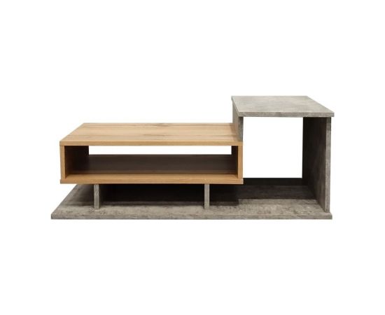 Τραπέζι σαλονιού Nuvele pakoworld σε γκρι antique-sonoma απόχρωση 90x50x35εκ - ΤΡΑΠΕΖΑΚΙΑ ΣΑΛΟΝΙΟΥ στο Milonadakis.gr