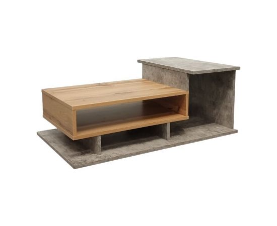 Τραπέζι σαλονιού Nuvele pakoworld σε γκρι antique-sonoma απόχρωση 90x50x35εκ - ΤΡΑΠΕΖΑΚΙΑ ΣΑΛΟΝΙΟΥ στο Milonadakis.gr