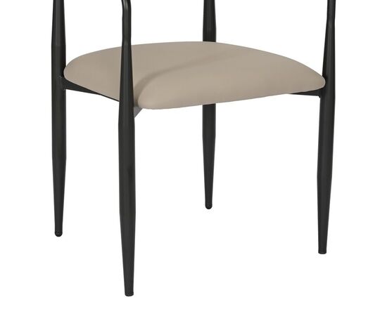 Πολυθρόνα Kalone pakoworld pu σε γκρι-μπεζ απόχρωση 56x55x78εκ - ΚΑΡΕΚΛΕΣ - ΠΟΛΥΘΡΟΝΕΣ στο Milonadakis.gr