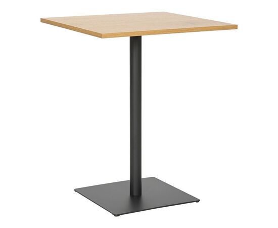 Τραπέζι Nerobian pakoworld mdf σε sonoma απόχρωση 60x60x75εκ - ΤΡΑΠΕΖΙΑ ΚΟΥΖΙΝΑΣ στο Milonadakis.gr