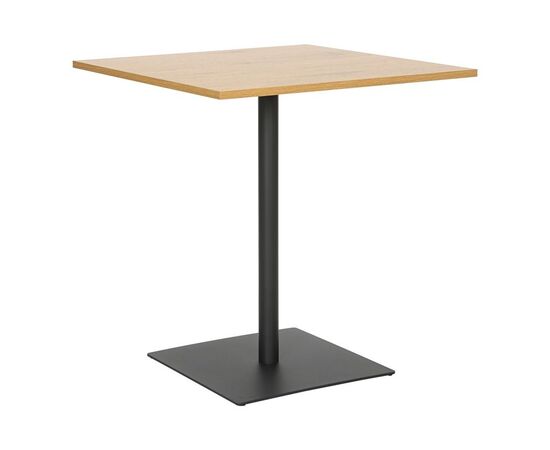 Τραπέζι Nerobian pakoworld mdf σε sonoma απόχρωση 70x70x75εκ - ΤΡΑΠΕΖΙΑ ΚΟΥΖΙΝΑΣ στο Milonadakis.gr