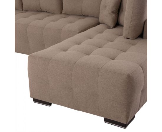 ΓΩΝΙΑΚΟΣ ΚΑΝΑΠΕΣ-ΚΡΕΒΑΤΙ ΜΕ ΑΠΟΘ.ΧΩΡΟ TRENDSTON HM3302.03R ΜΠΕΖ ΥΦΑΣΜΑ 298x177x95Υεκ - ΚΑΝΑΠΕΔΕΣ-ΣΑΛΟΝΙΑ στο Milonadakis.gr