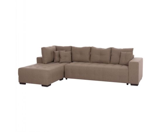 ΓΩΝΙΑΚΟΣ ΚΑΝΑΠΕΣ-ΚΡΕΒΑΤΙ ΜΕ ΑΠΟΘ.ΧΩΡΟ TRENDSTON HM3302.03L ΜΠΕΖ ΥΦΑΣΜΑ 298x177x95Υεκ - ΚΑΝΑΠΕΔΕΣ-ΣΑΛΟΝΙΑ στο Milonadakis.gr