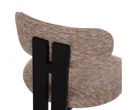 ΚΑΡΕΚΛΑ ΤΡΑΠΕΖΑΡΙΑΣ KARVO HM18252.03 ΚΑΦΕ ΥΦΑΣΜΑ--ΞΥΛΟ ΣΕ ΜΑΥΡΟ 57x50x78,5Υεκ. - ΚΑΡΕΚΛΕΣ - ΠΟΛΥΘΡΟΝΕΣ ΕΣ. στο Milonadakis.gr