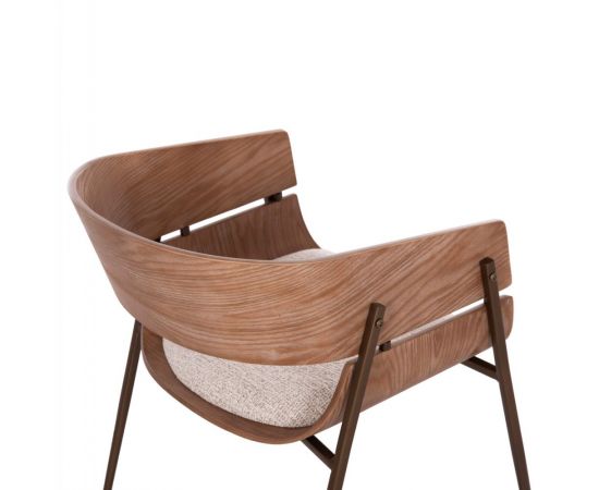 ΠΟΛΥΘΡΟΝΑ KRILL HM18254.01 PLYWOOD ΣΕ WHITEWASH--ΜΕΤΑΛΛΟ ΣΕ ΧΑΛΚΙΝΟ 55,5x55x72Υεκ. - ΚΑΡΕΚΛΕΣ - ΠΟΛΥΘΡΟΝΕΣ ΕΣ. στο Milonadakis.gr