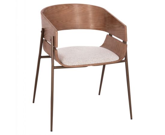 ΠΟΛΥΘΡΟΝΑ KRILL HM18254.01 PLYWOOD ΣΕ WHITEWASH--ΜΕΤΑΛΛΟ ΣΕ ΧΑΛΚΙΝΟ 55,5x55x72Υεκ. - ΚΑΡΕΚΛΕΣ - ΠΟΛΥΘΡΟΝΕΣ ΕΣ. στο Milonadakis.gr