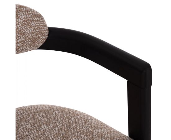 ΠΟΛΥΘΡΟΝΑ ΤΡΑΠΕΖΑΡΙΑΣ KALL HM18247.02 ΚΑΦΕ ΥΦΑΣΜΑ--PLYWOOD ΣΕ ΜΑΥΡΟ 56x45x73Υεκ - ΚΑΡΕΚΛΕΣ - ΠΟΛΥΘΡΟΝΕΣ ΕΣ. στο Milonadakis.gr