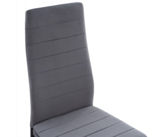 ΣΕΤ ΤΡΑΠΕΖΑΡΙΑΣ 5ΤΜΧ LADY HM21199.01 ΓΥΑΛΙ--ΜΕΤΑΛΛΟ ΣΕ ΜΑΥΡΟ & ΒΕΛΟΥΔΟ ΓΚΡΙ - ΤΡΑΠΕΖΑΡΙΕΣ στο Milonadakis.gr