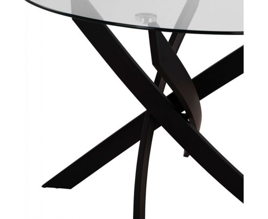 ΣΕΤ ΤΡΑΠΕΖΑΡΙΑΣ 5ΤΜΧ LADY HM21199.04 ΓΥΑΛΙ--ΜΕΤΑΛΛΟ & ΒΕΛΟΥΔΟ ΣΕ ΜΑΥΡΟ - ΤΡΑΠΕΖΑΡΙΕΣ στο Milonadakis.gr