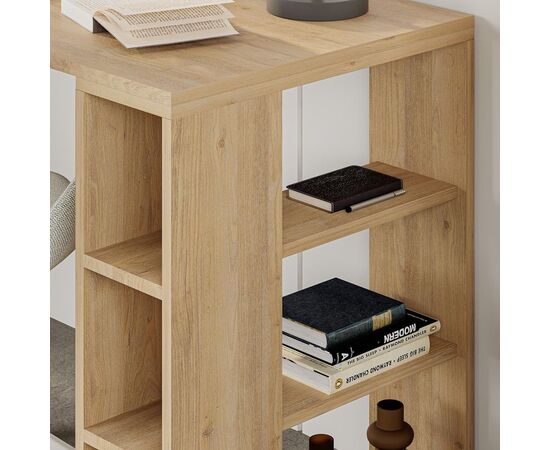 Γραφείο Colmar pakoworld σε oak απόχρωση 140x60x75εκ - ΓΡΑΦΕΙΑ στο Milonadakis.gr