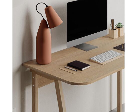 Γραφείο Malia pakoworld σε oak απόχρωση 120x60.5x75εκ - ΓΡΑΦΕΙΑ στο Milonadakis.gr