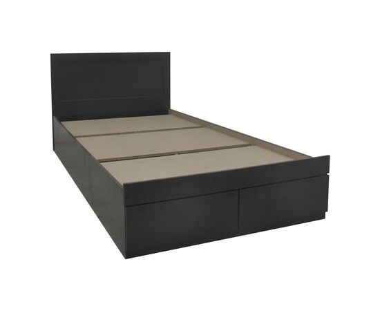 Κρεβάτι Olympus pakoworld με συρτάρι σε wenge απόχρωση 140x200εκ - ΚΡΕΒΑΤΙΑ στο Milonadakis.gr