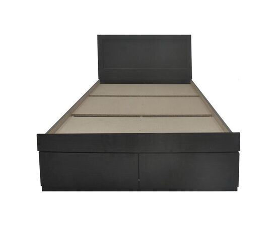 Κρεβάτι Olympus pakoworld με συρτάρι σε wenge απόχρωση 140x200εκ - ΚΡΕΒΑΤΙΑ στο Milonadakis.gr