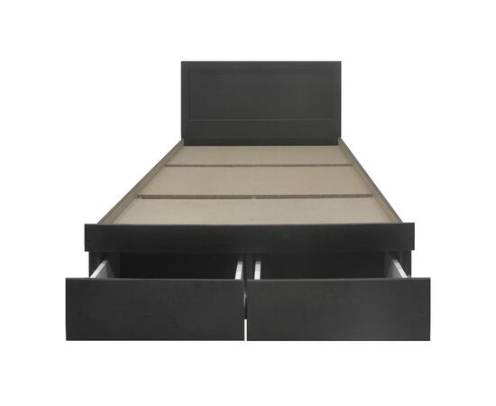 Κρεβάτι Olympus pakoworld με συρτάρι σε wenge απόχρωση 140x200εκ - ΚΡΕΒΑΤΙΑ στο Milonadakis.gr