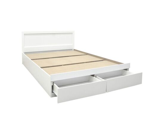 Κρεβάτι Olympus pakoworld με συρτάρι σε λευκή απόχρωση 140x200εκ - ΚΡΕΒΑΤΙΑ στο Milonadakis.gr