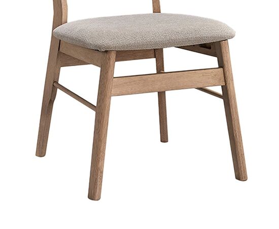 Καρέκλα Cairo pakoworld rubberwood σε φυσική-εκρού απόχρωση 47x47x76εκ - ΚΑΡΕΚΛΕΣ - ΠΟΛΥΘΡΟΝΕΣ ΕΣ. στο Milonadakis.gr