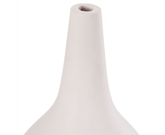 ΕΠΙΤΡΑΠΕΖΙΟ ΔΙΑΚΟΣΜΗΤΙΚΟ ΒΑΖΟ DENI HM4663.02L ΤΕΡΑΚΟΤΑ ΣΕ ΛΕΥΚΟ--Φ26x39Υεκ - ΑΝΤΙΚΕΙΜΕΝΑ στο Milonadakis.gr