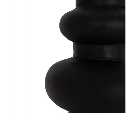 ΕΠΙΤΡΑΠΕΖΙΟ ΔΙΑΚΟΣΜΗΤΙΚΟ ΒΑΖΟ LEMA HM4664.01M ΤΕΡΑΚΟΤΑ ΣΕ ΜΑΥΡΟ--Φ22x29Υεκ. - ΑΝΤΙΚΕΙΜΕΝΑ στο Milonadakis.gr