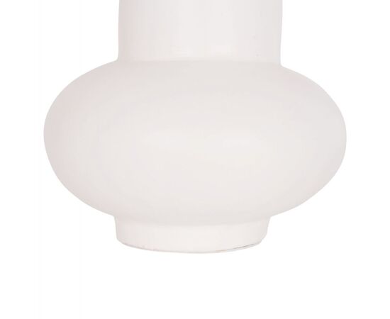 ΕΠΙΤΡΑΠΕΖΙΟ ΔΙΑΚΟΣΜΗΤΙΚΟ ΒΑΖΟ LEMA HM4664.02S ΤΕΡΑΚΟΤΑ ΣΕ ΛΕΥΚΟ--Φ22x22Υεκ. - ΑΝΤΙΚΕΙΜΕΝΑ στο Milonadakis.gr