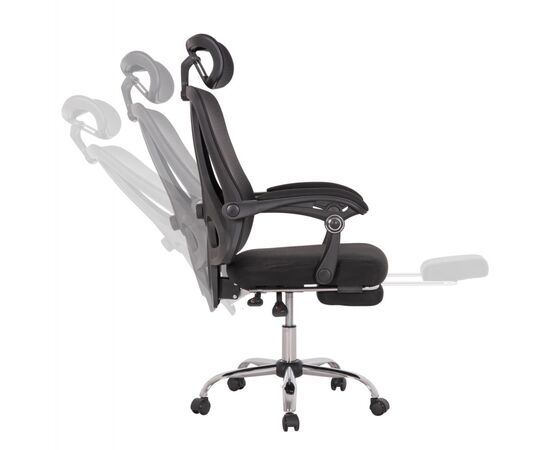 ΚΑΡΕΚΛΑ ΓΡΑΦΕΙΟΥ BARNET HM18258.01 ΜΑΥΡΟ MESH-ΜΑΥΡΟΣ ΣΚΕΛΕΤΟΣ NYLON 61x62x123Υ - ΚΑΡΕΚΛΕΣ ΓΡΑΦΕΙΟΥ στο Milonadakis.gr