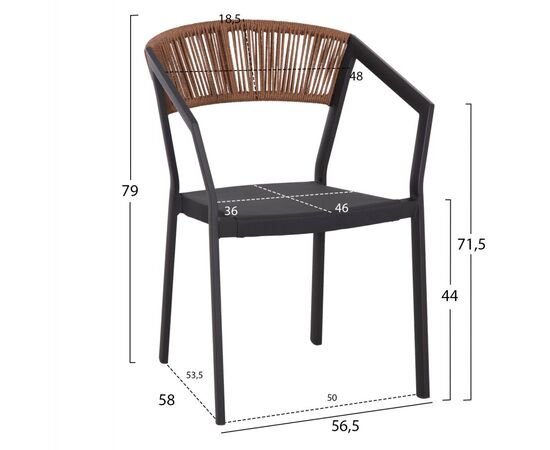 ΣΕΤ ΤΡΑΠΕΖΑΡΙΑΣ 5ΤΜΧ ADAM HM21160 ΚΑΡΕΚΛΕΣ ΑΛΟΥΜΙΝΙΟΥ & ΤΡΑΠΕΖΙ 120x70 ΓΚΡΙ - ΣΕΤ ΤΡΑΠΕΖΑΡΙΕΣ στο Milonadakis.gr