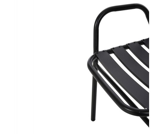 ΣΕΤ ΤΡΑΠΕΖΑΡΙΑΣ 5ΤΜΧ ADAM HM21219.01 ΚΑΡΕΚΛΕΣ ΜΕΤΑΛΛΙΚΕΣ & ΤΡΑΠΕΖΙ 110x60 ΜΑΥΡΟ - ΣΕΤ ΤΡΑΠΕΖΑΡΙΕΣ στο Milonadakis.gr