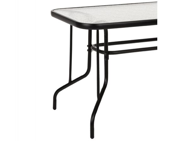 ΣΕΤ ΤΡΑΠΕΖΑΡΙΑΣ 5ΤΜΧ ADAM HM21219.01 ΚΑΡΕΚΛΕΣ ΜΕΤΑΛΛΙΚΕΣ & ΤΡΑΠΕΖΙ 110x60 ΜΑΥΡΟ - ΣΕΤ ΤΡΑΠΕΖΑΡΙΕΣ στο Milonadakis.gr