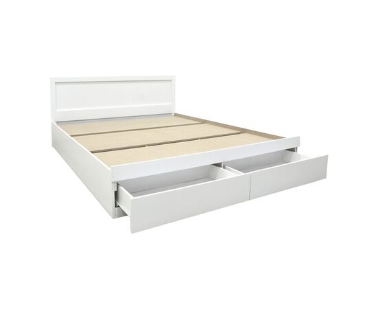 Κρεβάτι Olympus pakoworld με συρτάρι σε λευκή απόχρωση 120x200εκ - ΚΡΕΒΑΤΙΑ στο Milonadakis.gr