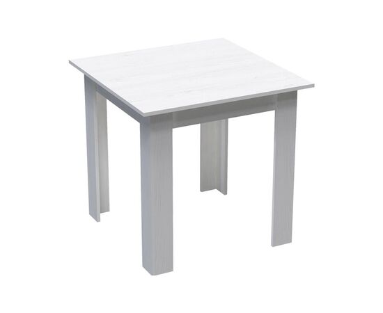 Τραπεζαρία Manka-Parker pakoworld σετ 3τεμ σε λευκή απόχρωση 80x80x77εκ - ΤΡΑΠΕΖΑΡΙΕΣ στο Milonadakis.gr