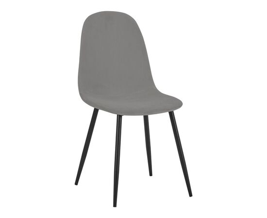 Τραπεζαρία Gustas-Bella pakoworld σετ 5τμχ  λευκό μαρμάρου sintered stone-γκρι βελούδο 120x60x75εκ - ΤΡΑΠΕΖΑΡΙΕΣ στο Milonadakis.gr