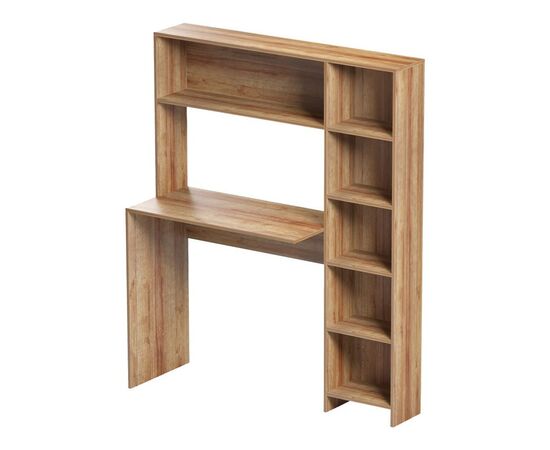 Γραφείο με βιβλιοθήκη Janson pakoworld σε oak απόχρωση 113.2x40x141.8εκ - ΓΡΑΦΕΙΑ στο Milonadakis.gr