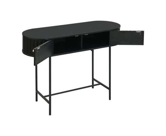 Κονσόλα Zakro pakoworld MDF-μέταλλο σε μαύρη απόχρωση 100x35x75εκ - ΣΥΡΤΑΡΙΕΡΕΣ - ΤΟΥΑΛΕΤΕΣ στο Milonadakis.gr