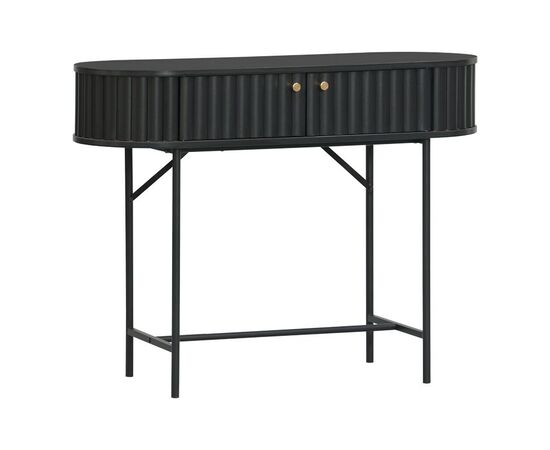 Κονσόλα Zakro pakoworld MDF-μέταλλο σε μαύρη απόχρωση 100x35x75εκ - ΣΥΡΤΑΡΙΕΡΕΣ - ΤΟΥΑΛΕΤΕΣ στο Milonadakis.gr