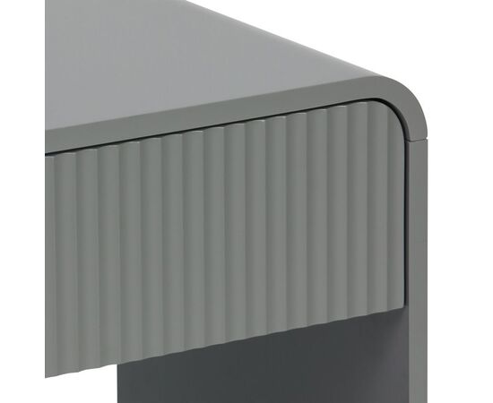 Κομοδίνο Zeplen pakoworld MDF σε γκρι απόχρωση 40x40x53εκ - ΚΟΜΟΔΙΝΑ στο Milonadakis.gr