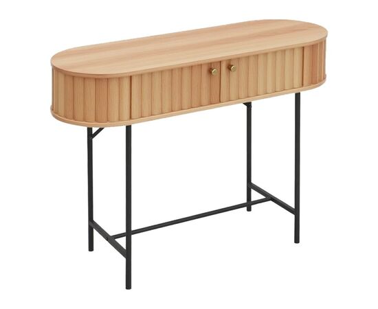 Κονσόλα Zakro pakoworld MDF-μέταλλο σε oak απόχρωση 100x35x75εκ - ΣΥΡΤΑΡΙΕΡΕΣ - ΤΟΥΑΛΕΤΕΣ στο Milonadakis.gr