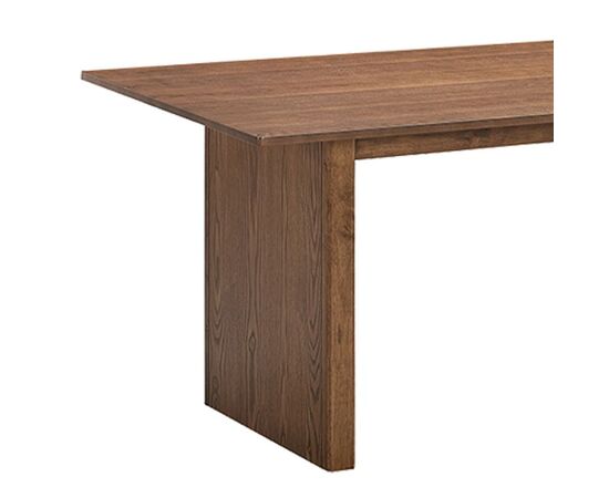Τραπεζαρία Eleganza-Raudi pakoworld σετ 7τεμ mdf σε καρυδί-εκρού απόχρωση 180x99x75.8εκ - ΤΡΑΠΕΖΑΡΙΕΣ στο Milonadakis.gr