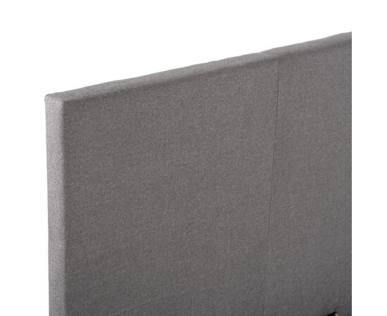 ΚΡΕΒΑΤΙ BECCA ΑΠΟ ΥΦΑΣΜΑ ΓΚΡΙ HM553.11 ΓΙΑ ΣΤΡΩΜΑ 150x200 EK. - ΚΡΕΒΑΤΙΑ στο Milonadakis.gr