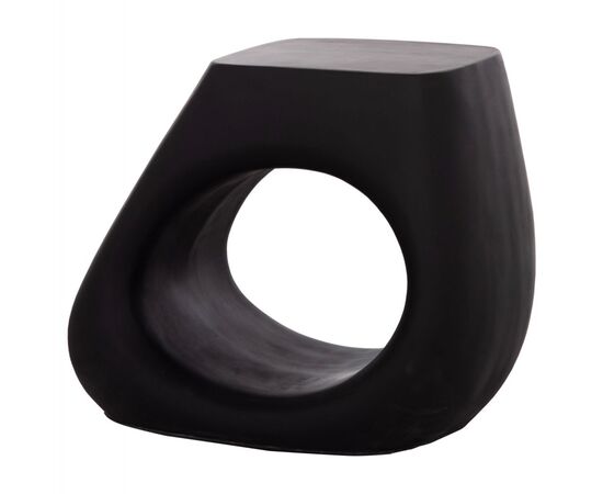 ΣΚΑΜΠΟ ΣΑΛΟΝΙΟΥ LANS HM4691.01 FIBER CEMENT ΣΕ ΜΑΥΡΟ--58x28x45.5Υεκ. - ΠΟΥΦ - ΣΚΑΜΠΟ - ΜΠΑΟΥΛΟ στο Milonadakis.gr