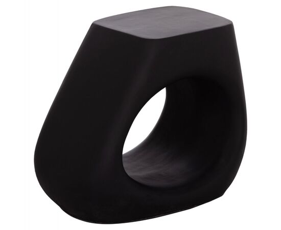 ΣΚΑΜΠΟ ΣΑΛΟΝΙΟΥ LANS HM4691.01 FIBER CEMENT ΣΕ ΜΑΥΡΟ--58x28x45.5Υεκ. - ΠΟΥΦ - ΣΚΑΜΠΟ - ΜΠΑΟΥΛΟ στο Milonadakis.gr