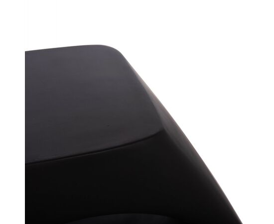 ΣΚΑΜΠΟ ΣΑΛΟΝΙΟΥ LANS HM4691.01 FIBER CEMENT ΣΕ ΜΑΥΡΟ--58x28x45.5Υεκ. - ΠΟΥΦ - ΣΚΑΜΠΟ - ΜΠΑΟΥΛΟ στο Milonadakis.gr