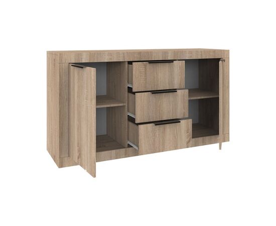 Μπουφές Doha pakoworld σε sonoma απόχρωση 150x45x80.5εκ - ΜΠΟΥΦΕΔΕΣ-ΚΟΝΣΟΛΕΣ στο Milonadakis.gr