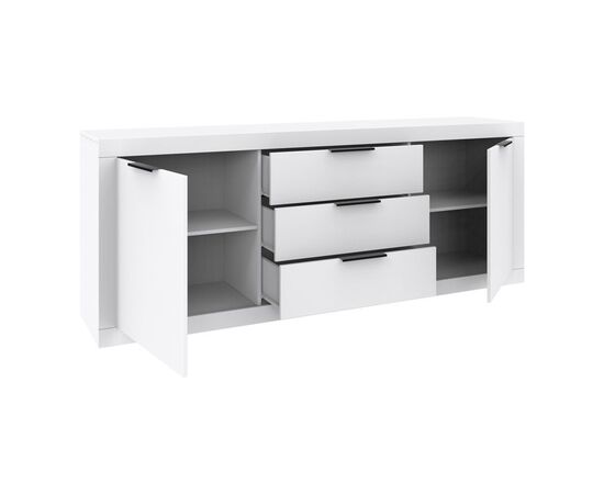 Μπουφές Doha pakoworld σε λευκή απόχρωση 210x45x80.5εκ - ΜΠΟΥΦΕΔΕΣ-ΚΟΝΣΟΛΕΣ στο Milonadakis.gr