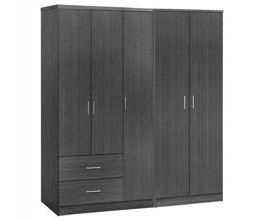 ΝΤΟΥΛΑΠΑ 5ΦΥΛΛΗ CAESAR HM21234.01 ΜΕΛΑΜΙΝΗ ΧΡΩΜΑ ZEBRANO 150x42.5x181Υεκ - ΝΤΟΥΛΑΠΕΣ στο Milonadakis.gr